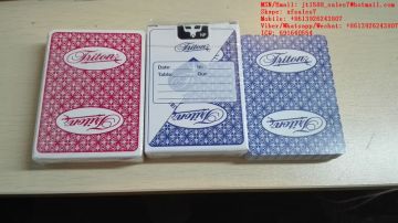 XF Invisible Ink Markings And Bar-Codes On Triton CATCO GAMING Paper Playing Cards / Poker Cheat / Lenses
