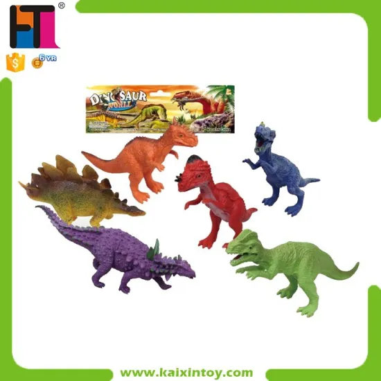 2015 Top Sell Plastic Funny Animal Zoo Play Set Dinosaur Games