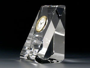 Crystal Clock Prezenty na Biurko