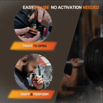 OEM Cuztomized Package Smelling Salts for Athletes Water-Activated Ammonia Inhalant