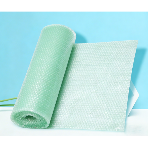 Papier bulle vert