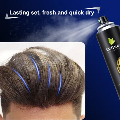 Lightweight Nourishing Hair Styling Spray for Silkening and Volume