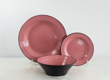 two-tone stoneware