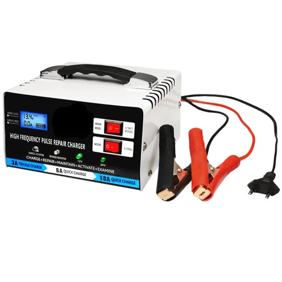 12V 24V 10A Intelligent Automatic Car Battery Charger for Lead Acid and Dry Cell Batteries