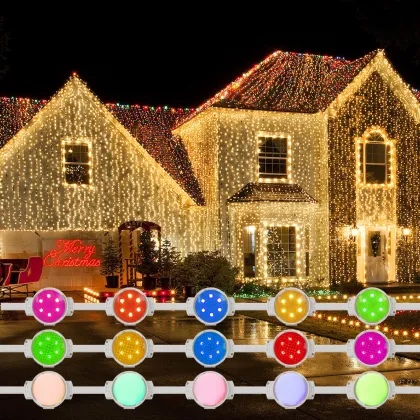 5050 RGB LED 48V Point Lights: Waterproof IP68 LED Pixel Point Lighting