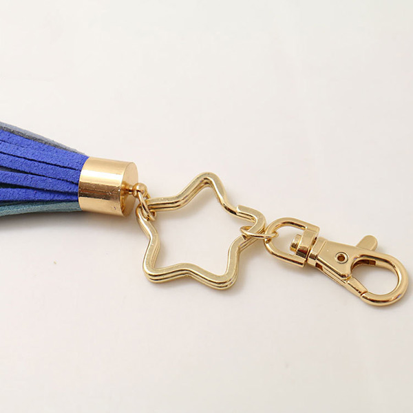 Colorful South Korea Velvet Fringe Keychain