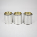 0.2L Round Tin Cans With Metal Cover
