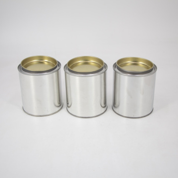 0.2L Round Tin Cans With Metal Cover