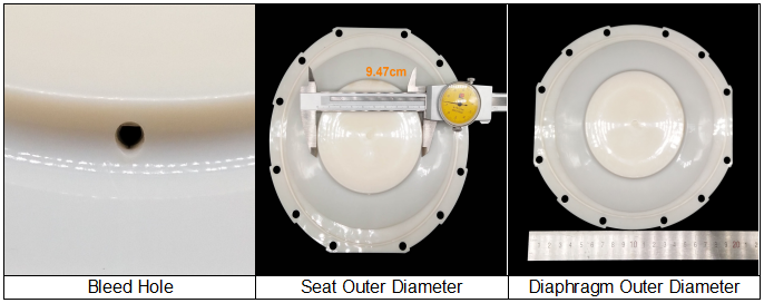 1271526 Repair Kit For Norgren Diaphragm Valve