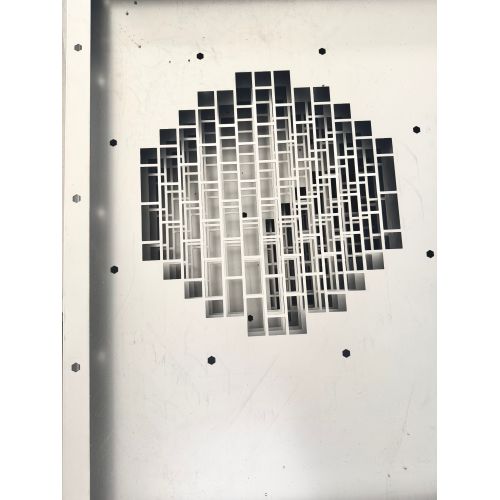 2mm Steel plate Laser Cutting Process