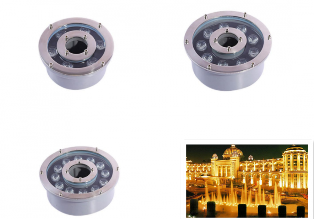 LED fountain light for hotel decoration