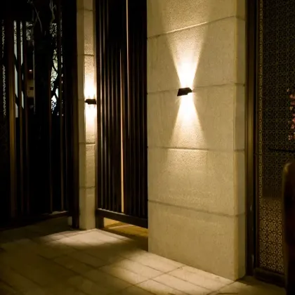 Courtyard Path Garden Lights: Solar-Powered Motion Sensor Lights for Garden and Park Illumination