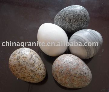 polished round stone