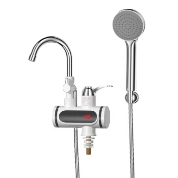 Hot Cold Faucet Instant Water Heater Basin Faucet with Electric Heating for Bathroom