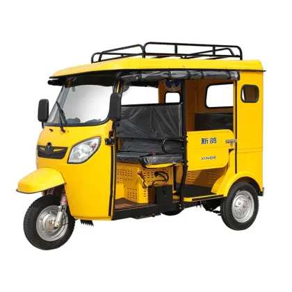 Factory Price Passenger Motorized Tricycle with Cabin - Moto Taxi Tuk Tuk Adult Passenger Tricycle