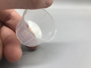Toptan laboratuvarlar için tek kullanımlık plastik ölçüm kapları