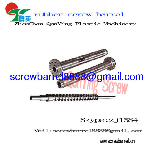 Rubber Screw And Barrel