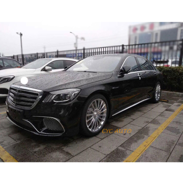 Mercedes Benzs Klasse W222 Body Kit - vordere und hintere Stoßstangen 2018-2019