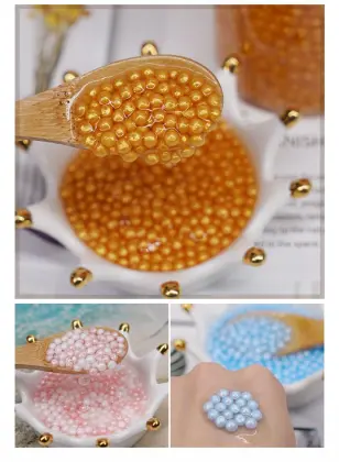 Private Label Custom Organic Pink Gold Blue Caviar Face Serum