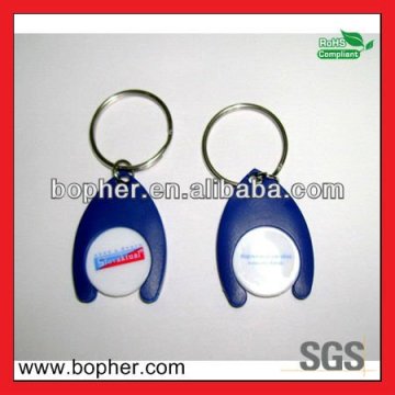 custom high quality shop trolley coin