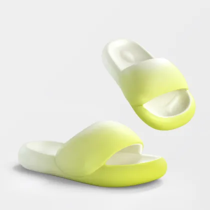 Lady Pillow Beach Sandals EVA Rainbow Slide Slippers