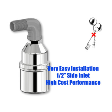 1/2 Inch Stainless Steel Float Ball Valve for Water Tank Level Control