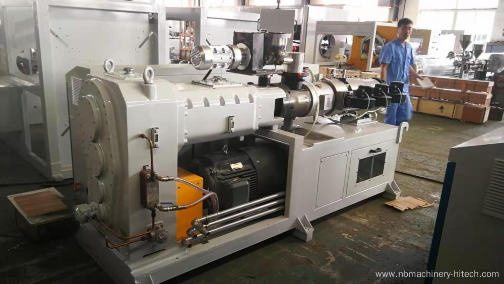 92/188 Conical Twin Screw Extruder Machine