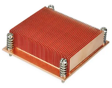 Wholesale pure copper fin heatsink skiving heatsink