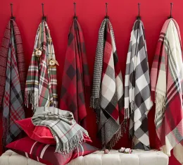 Fashion plaid  Shawl
