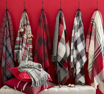Fashion plaid  Shawl