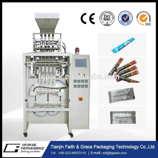 DXDK-150 new style high speed multi-lines coffee sachet medicament pouch packaging machine                        
                                                Quality Assured