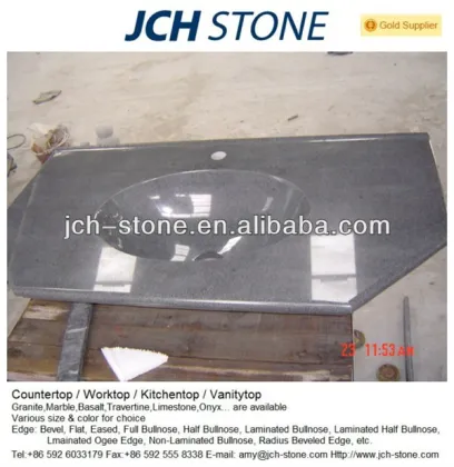 integrated bathroom sink and countertop, granite sink, washing basin