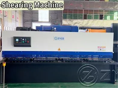 QC12K 10X4000 E21 CE Hydraulic Guillotine Shear Machine