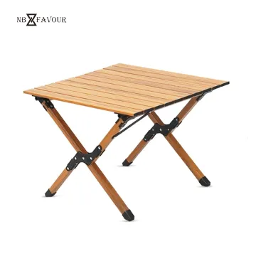 Outdoor Leisure Camping Folding Table Portable Chicken Roll Table