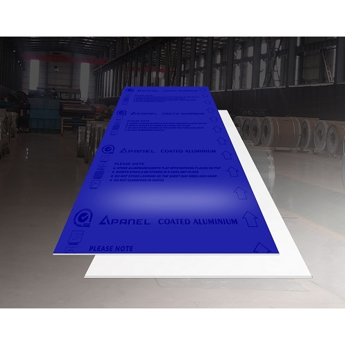 Gloss Reflex Blue Aluminum Sheet Plate 1.6mm