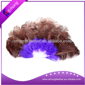 Factory Wholesale Turkey & Ostrich Feather Fan