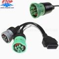 Cables de conector J1939 J1708 J1708 J1962