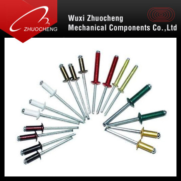 Open Colored Blind Rivet