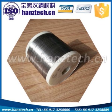 Good low temperature plasticity erti-5eli titanium wire