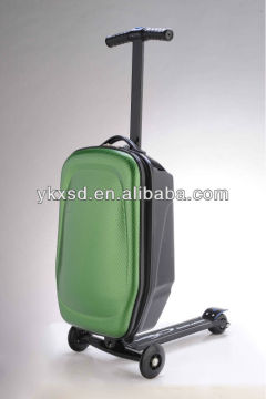 Hot new products for 2015 PC scooter suitcase / polo trolley luggage