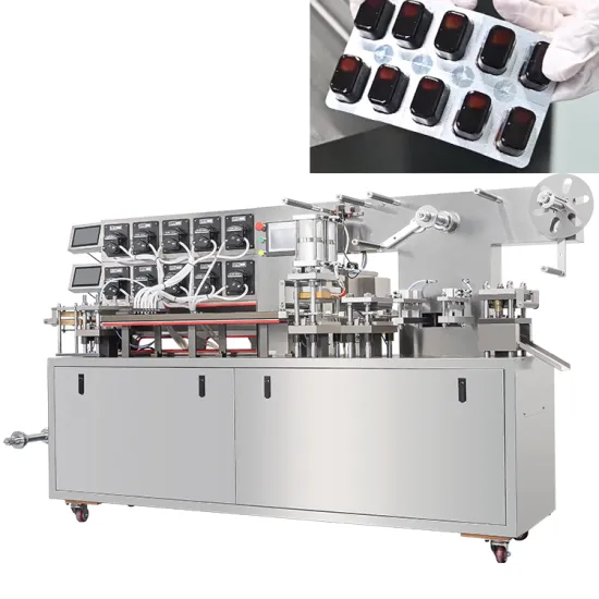 Automatic Jam Ketchup Liquid Paste Blister Packing Machine