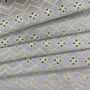 Geometrical / Flower Cotton Embroidery Fabircs