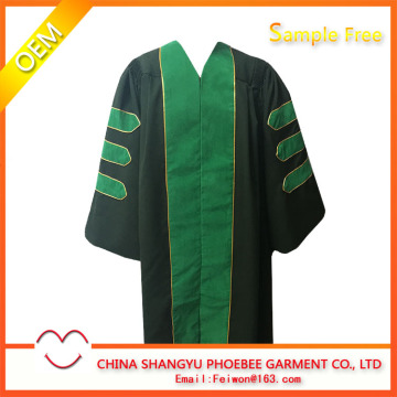 Hot Sell PHD Graduation Gown