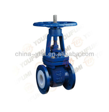 PFA Lined Rising Stem Gate Valve Suppliers