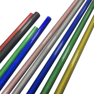 Colored Carbon Fiber Pipe