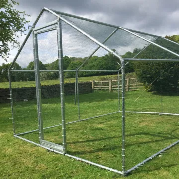 Metal Chicken Poultry Coops Chicken Run Pet