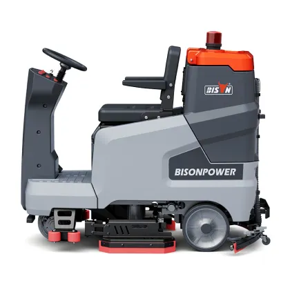 Bison Ride-On Driving Floor Scrubber
