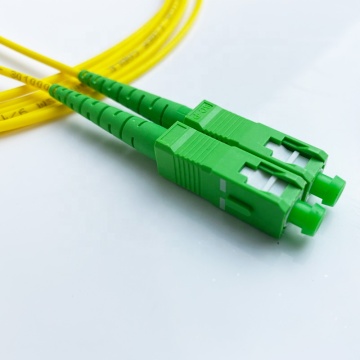 SC APC Singlemode Simplex Fiber Optic Patch Cord Cable 2.0mm 9/125um G657A2 FTTH Optical Fiber Jumper 3m