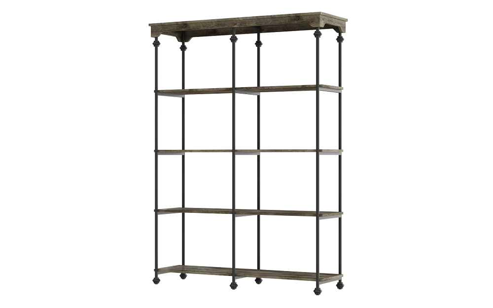 Oss Double 4 Layer Shelf