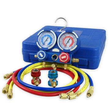 Refrigeration parts air 2-valve  pressure gauge